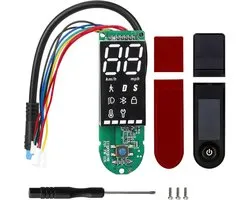 Dashboard elektrische scooter 72 x 23 mm - Bluetooth - voor Xiaomi Pro2 - perfecte pasvorm - ShopVlot