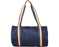 Caramel & Cie Weekendtas/Duffelbag - Vlinder Camo Blauw