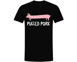Pulled Pork Heren T-shirt - Varken - Varkensvlees - Barbeque - BBQ - Humor- shirt