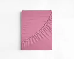 Literie Dreamhouse - Drap housse - Coton - Doubter - 120x200 cm - Rose