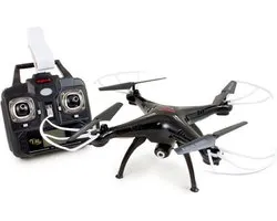 Syma X5SW Live Cam FPV Drone | 2.4ghz + Extra Batterij pack + Extra AA pack |Black Edition