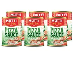 Mutti Pizzasaus Aromatica 6 x 400 gram