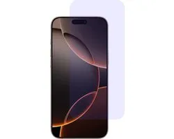 Just in Case protection d'écran à filtre de lumière bleue compatible avec iPhone 16 Pro Max - Protection d'écran Anti Lumière Bleue