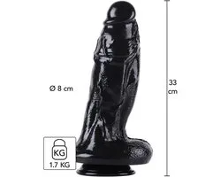 Hidden Desire Anale speeltjes - Dong Xtra Thick 32.5 cm