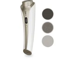 SILK 'N Silk'n Râpe à pieds électrique - Lime en nano-verre avec 3 embouts et 2 vitesses - GlassPedi - Rechargeable