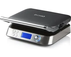 Domo DO9219W moule à gauffres 2 gauffre(s) 1600 W Acier inoxydable