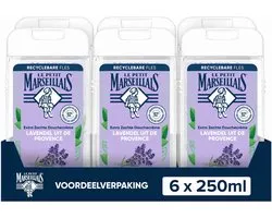 Le Petit Marseillais® Lavande de Provence crème douche 250 ml - Lot de 6