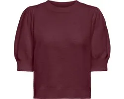 Only Pull Onlrica 2/4 Pullover Knt Noos 15318551 Zinfandel/mélange Femme Taille - XS