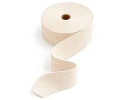 10 METRES - Ruban de Katoen à chevrons - haute qualité - Made in Italy