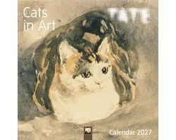 Tate: Cats in Art Mini Wall calendar 2027 (Art Calendar)
