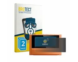 BROTECT - privacy screenprotector voor FiiO SnowSky Echo - Folie Beschermfolie Blauwlichtfilter 2 Stuks