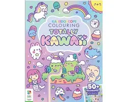 Kaleidoscope Sticker Colouring: Totally Kawaii