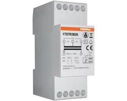 Wallair 1TDTR3820 Beltransformator 4 V, 8 V, 12 V 2 A