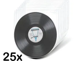 Pinguïn Records – LP binnenhoezen – 25 stuks – Vinylcare - LP beschermhoezen – LP hoezen – Antistatische (HDPE) binnenhoes – Transparant – 50 micron – Binnenhoes geschikt voor 12 inch vinyl
