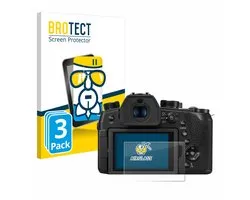 Screenprotector 3 Stuks voor Panasonic DC-FZ1000 II / DC-TZ200 Beschermglas transparant