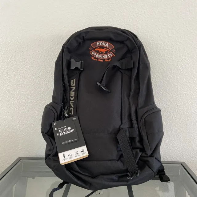 DAKINE Mission 25L Backpack Kona Brewing Co Hawaii Black NEW w/ Tags Rare