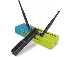 Zigbee Adapter - Ethernet Wifi - Domotica Integratie - PoE Ondersteuning - 4x3x15 cm - Zwart