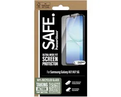 SAFE by PanzerGlass Screenprotector geschikt voor Samsung Galaxy A17 Glazen | SAFE by PanzerGlass Ultra-Wide-Fit Screenprotector - Case Friendly