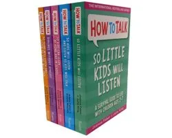 How To Talk Collection 5 Books Set (How to talk so Kids Will listen, How to talk Series)