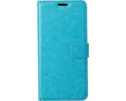 Samsung Galaxy S10 Plus Telefoonhoesje - Bookcase - Ruimte voor 3 pasjes - Kunstleer - SAFRANT1 - Turquoise