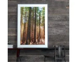 Grosfillex 9 st Wandpaneel Accent 15,4x120 cm Sequoia