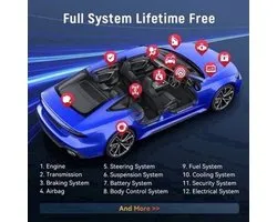 Thinkcar - OBD2 Scanner - Diagnosecomputer - Storing Verwijderen - Uitleesapparatuur Auto - Diagnose Auto - Diagnose apparatuur voor auto's - Volledige systeemdiagnose - Auto Accessoires