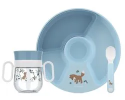 Mepal Mio x Little Dutch Coffret vaisselle bébé, 3 pièces