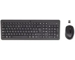 HP 330 - Draadloos Toetsenbord en Muis - Combo - Azerty - Zwart