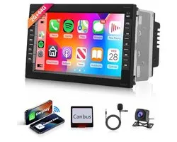 Autoradio - Auto multimedia - Muziek luisteren - Bluetooth connectiviteit - 45 Watt - Zwart