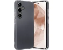 Coque adaptée pour Samsung A55 Coque en Siliconen – Coque adaptée pour Samsung Galaxy A55 Coque arrière – Transparente.