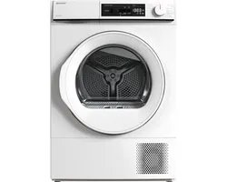 Sharp KDNA8S6WCBE - warmtepomp droger - energie label C - 15 programma's - LED trommelverlichting - links en rechts draaiend - wit