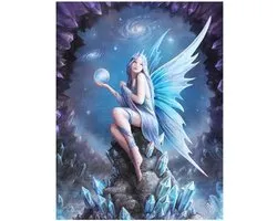 Anne Stokes small Star Gazer canvas schilderij