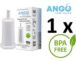 1 x ANGO waterfilter vervanging voor SAGE koffiemachines: Oracle Touch (SES990), Barista Pro (SES878), Oracle (SES980), Barista Touch (SES880), Dual Boiler (SES920), Barista Express (SES875), Duo-Temp Pro (SES810), Bambino Plus (SES500)