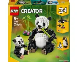 LEGO – 31165 – Creator – Panda family – 3-in-1 bouwwerk