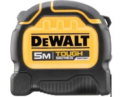DeWalt TOUGH - Rolmaat - 5m - BladeArmor® Beveiliging - Dubbelzijdige Print