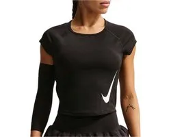 Nike Dri-FIT Tempo Swoosh Run SS Shirt Dames - Maat M