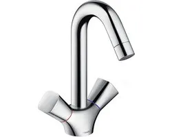 hansgrohe Logis E wastafelmengkraan 150 - draaibare uitloop - chroom