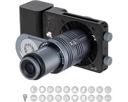 Mini Optique Snoot Gobo Set pour Éclairage - Spotlight Adapté pour ZHIYUN Molus & Série G