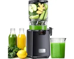 Slowjuicer 1,8L – Cold Press Juicer – 130 mm Vulopening – BPA-vrij – 250W