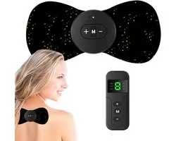 Stimulateur musculaire électrique EMS - Appareil à impulsions électroniques rechargeable, mini-masseur, pour le cou, les bras, les jambes et les épaules après l'entraînement pour la récupération musculaire, la relaxation et le soulagement du stress