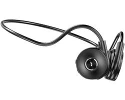 Bone Conduction Bluetooth 5.0 Wireless Stereo Music Call Subwoofer Titanium Alloy Skeleton Waterproof Sports Headset With External Long Microphone