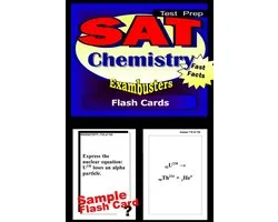 Exambusters SAT 2 - SAT Chemistry Test Prep Review--Exambusters Flash Cards