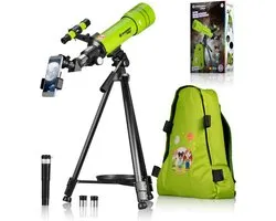 Télescope Bresser Junior - 70/400 - Stargazer pour enfants - Avec sac à dos et accessoires