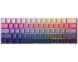 AKKO MONSGEEK FUN60 Max Shine-Through Phantom Pink Hall Effect Magnetische Switch 8K Hz ARGB Draadloos Hotswap Mechanisch Gaming Toetsenbord