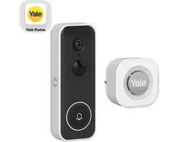 Sonnette vidéo intelligente avec caméra incluant Gong - Yale
