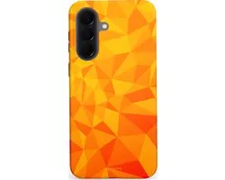 Coque Casetastic Compatible avec Samsung Galaxy A57 - Étui Double Couche Protecteur Élégant - Citrus Polygone