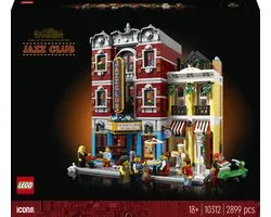 LEGO 10312 Icons Jazzclub Modular Building Bouwpakket voor Volwassenen