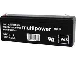 Multipower MP2.3-12 MP 12V 2.3Ah AGM