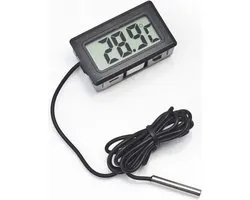 Digitale koelkast en vriezer thermometer - temperatuur meten - digitale thermometer - diepvries - DisQounts
