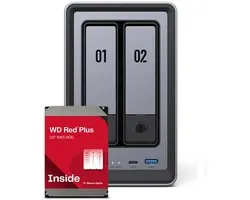 Ugreen NASync DXP2800, NAS 2 baies avec 2x 4 To